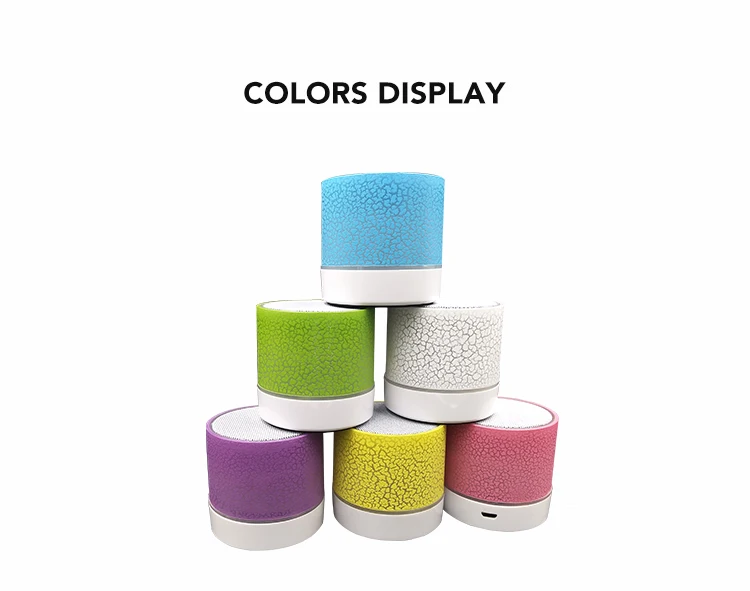 Hot Sale Portable Mini Dj Abs Wireless Card Bluetooth Speaker With round Hands Free Calls Support - ANKUX.COM