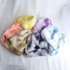 Hats Beanie Beanie Hat Fashion Women Skull Cap Tie Dye Hats Knitted Winter Beanie