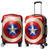 Travel Bag Customize Colorful PC Printing Hard Suitcase Cartoon PatternTrolley Luggage