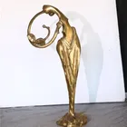 High quality & best price Resin Craft Polyresin Jazz bronze / brass Musician statue