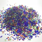 Glass Beads Wedding Decorations Blue Green Irregular Glass Beads Used Wedding Decorations for Sale