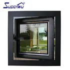 Meet Florida code double glazed aluminium windows german style casement windows