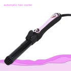 Ceramic curling iron custom color hair automatic curler flat iron