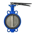 Rubber Seat Aluminum Alloy Handle KITZ Butterfly Valve wafer Wafer Valve butterfly
