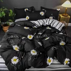 Bedding Set Household Luxury Microfiber Printing Bed Bedding Set