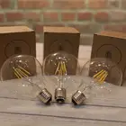G95 Clear Glass Led Lamp Light E27 Edison Bulbs Led Filament Bulb