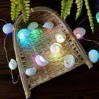 40 Light Battery Operated White Shell and Colorful Fairy Light Sets
