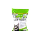 1-3.5mm clumping cat litter put in kitty sand box