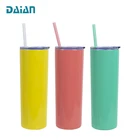New style metal tumbler skinny vacuum cup thermos