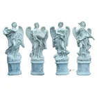 Religious Carving White Large Marble Angel (YL-R095)