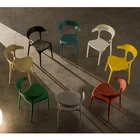Wholesale Cheap price Modern Design High Quality Dining Leisure PP Plastic Chair