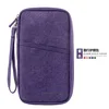 The new waterproof travel multi-functional wallet contains a large air ticket certificate handbag and passport bag