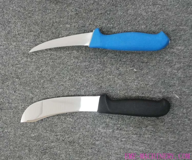 Live Cattle Slaughterhouse Equipment Manual Skin Removed Knives Butcher