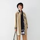 Wholesale Fashion Fancy Women Coat Colorful Sheepskin Oversize Fur Coat in China