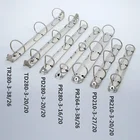 new product 2020 high quality custom metal 3 hole ring binder for office supplies and stationery