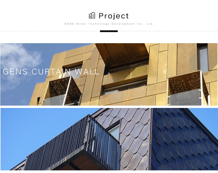 Copper Curtain Wall/Copper Wall panel