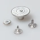 denim metal jeans shank button Fancy design