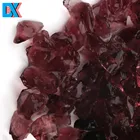 China crushed recycled decorative broken purple glass terrazzo sand