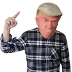2020 wholesale halloween new realistic human latex face masks donald trump mask
