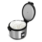 3D heating 35 cups stainless steel body automatic keep warm novel electric rice cooker