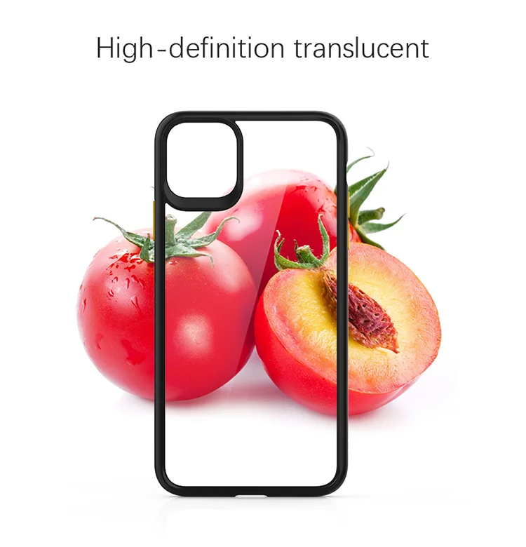 Ultra thin cover for iPhone 11 Max transparent clear PC TPU phone case for iPhone 11 pro max