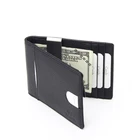 Wallet Coin Wallet Coin Mens Leather RFID Money Clip Wallet With Coin Slot Snap Sorter Pocket Card Wallet