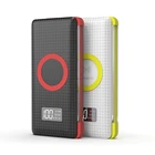 Customized shape safety protect quick charge PD wireless power bank station for mobile phone