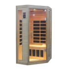 Sauna Indoor Infra Red Barrel Sauna Steam Far Infrared Traditional Sauna Rooms 1 Person