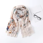 Scarves European And American New 90 * 180 Printing Gilt Scarf