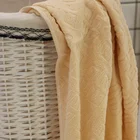 100% Cotton Plain Dyed Disposable Bath Towel 70 140 Customized and Quick Dry