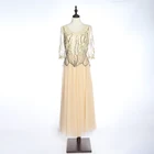 2019 long elegant beautiful Dubai party gown lace applique evening dresses