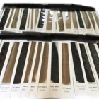 Weave Weft Double Drawn Machine Weft Cuticle Aligned 613 Blonde Color Indian Human Hair Weft Weave
