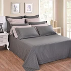 Luxury Bed Sheet Luxury And Royal Sateen Stripe 100% COTTON Bed Sheet Set