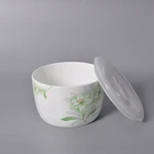 4 Pcs Eco-friendly Ceramic Container Seal Bowl