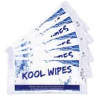 Soft Water Soluble Handy Polyester Scent Wet Wipe Wedding Hand Wipe Wet Tissue Paper Single Sachet Pack
