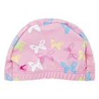 Fashion stretch waterproof toddler polyester UV swimming cap