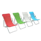 Tube Beach Outdoor Folding Beach Chair SBC019B Hot Selling Lying Chair Folding Steel Tube Beach Chair Outdoor