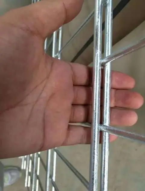 Double wire mesh fence/Pvc coated twin wire 868 fence panel/welded wire mesh fence 3