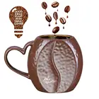 10 Ounce Ceramic Coffee Mug Porcelain Mug Set for Coffee, Tea, Milk, DIY, Cocoa, etc.