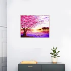Abstract Tree Canvas Painting Diy Digital Oil Painting