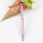 Ballpoint Pen Ball Point Custom Rainbow Crystal Metal Ballpoint Pen 2 in 1 Metal Ball Point Stylus Pink Crystal Pen