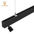 Professional quality residential fixtures pc diffuser cover with track light 36w led linear lamp