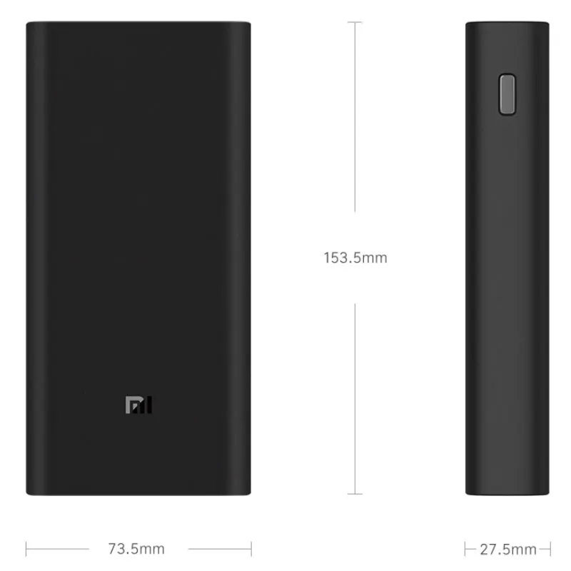 Xiaomi Power Bank 20000 Black