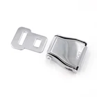 oem custom steel aircraft safety belt seatbelt airplane seat belt buckle