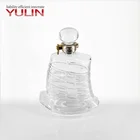 Unique shape 100ml/250ml/500ml/750ml rum brandy-XO-whisky glass bottle