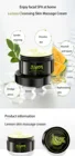 Skin Cream OEM/ODM Women Skin Face Massage Cream Deep Cleansing Remove Stretch Marks Treatment Repair Face Cream