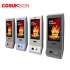 Information Display Payment Terminal Touchscreen Self Order Kiosk In Restaurant
