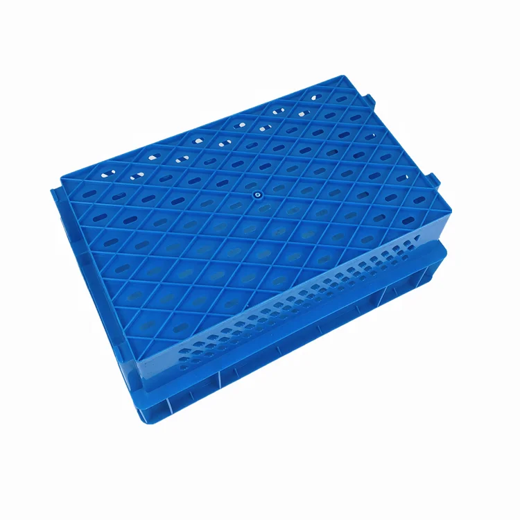 High Quality Large Capacity Collapsible Plastic Storage Crates for Sale manufacture