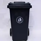 120L square street recycle rubbish container