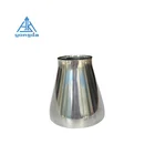 Yongda Sanitary Stainless Steel 304 316L pipe Fitting Welding Concentric Reducer